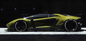 Lamborghini Aventador LP750-4 Superveloce Roadster by Liberty Walk & RDB LA 2020 года 